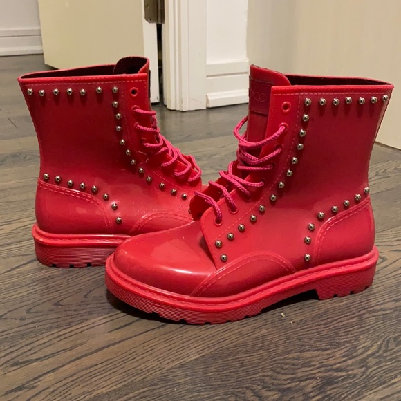 RED Valentino Shoes - Red Valentino rain boots